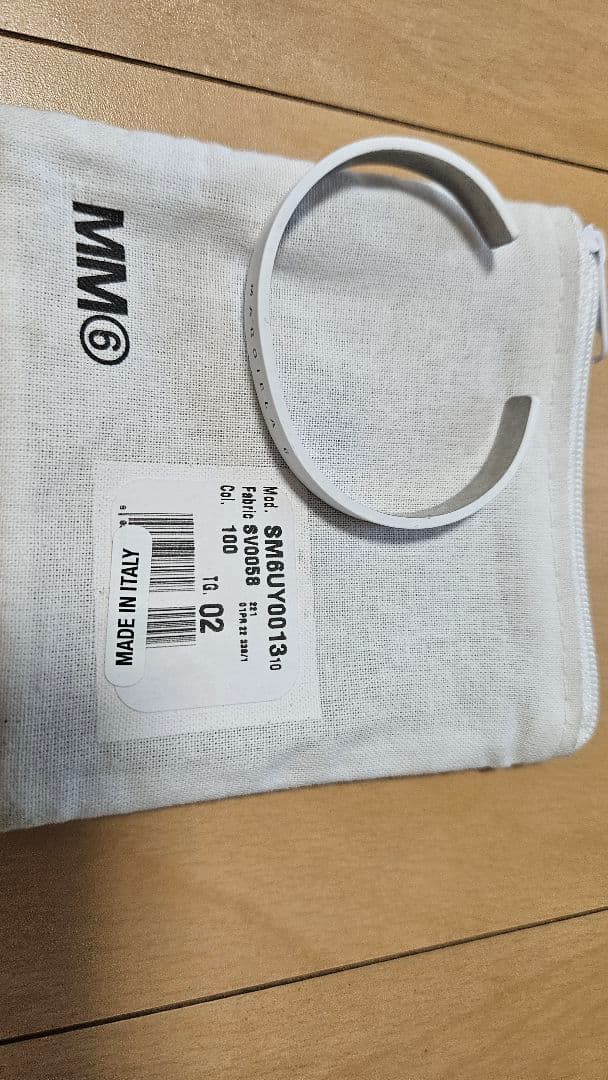 最終値下げ MM6 Maison Margiela カットアウトバングル