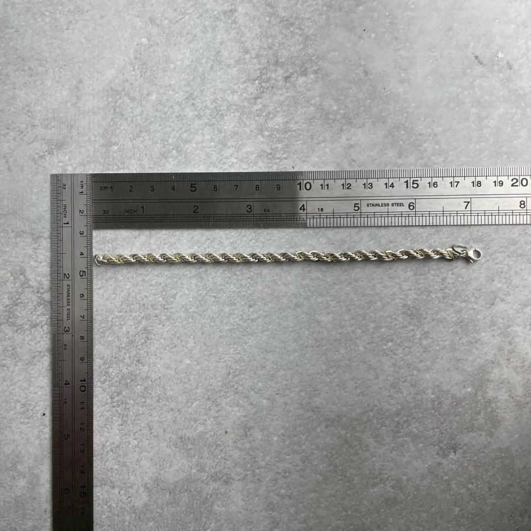 ティファニー ツイスト ロープ チェーン コンビ ブレスレット TQ6fe