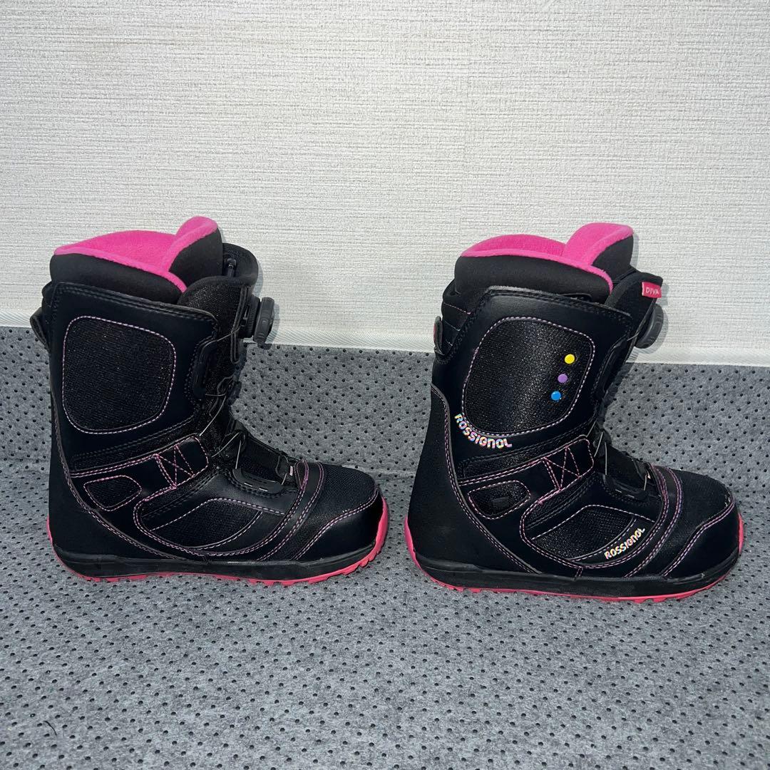 数回着用 23.5cm ROSSIGNOL BOAダイヤル スノーボードブーツ