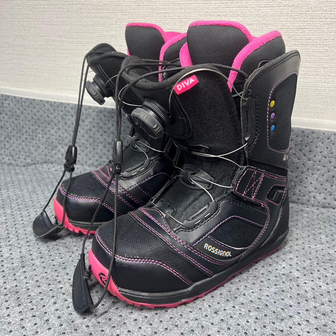 数回着用 23.5cm ROSSIGNOL BOAダイヤル スノーボードブーツ