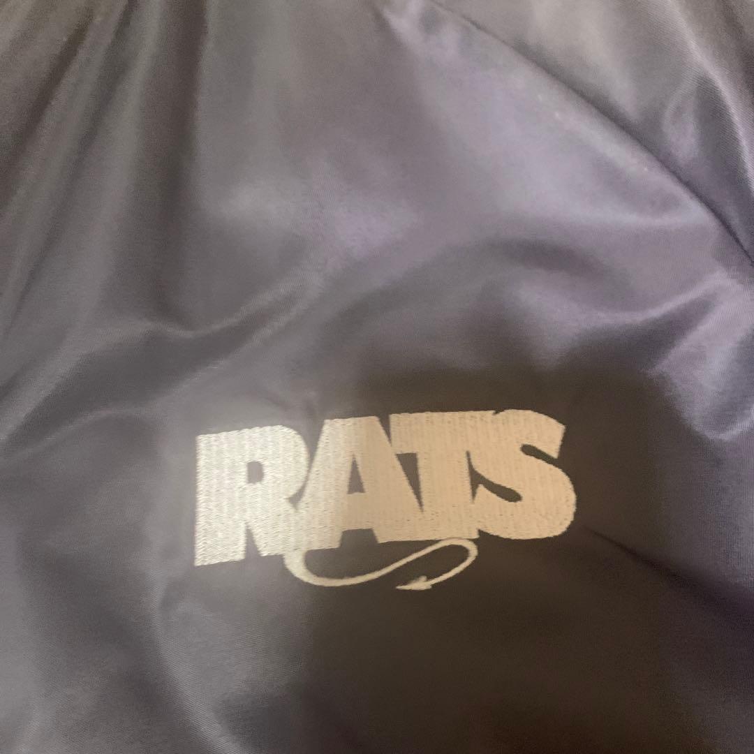 RATS 】即完！美品！ボアコーチジャケット ロゴ刺繍 Mサイズ - メルカリ
