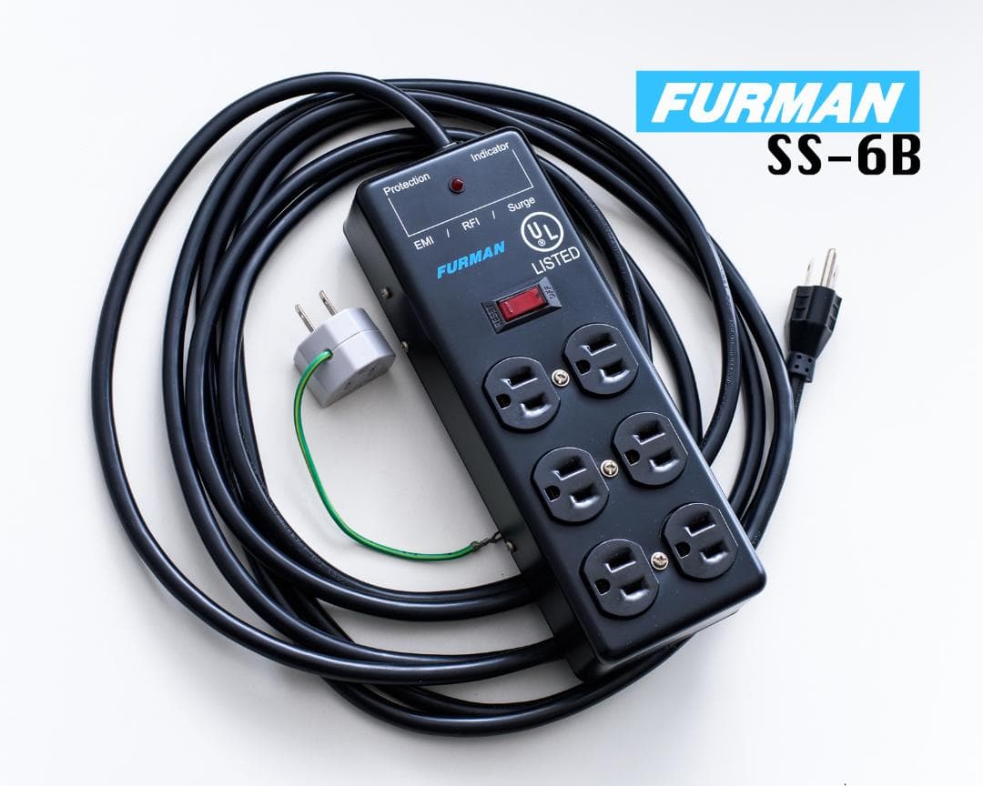 Used☆FURMAN SS-6B 6口電源タップ - メルカリ