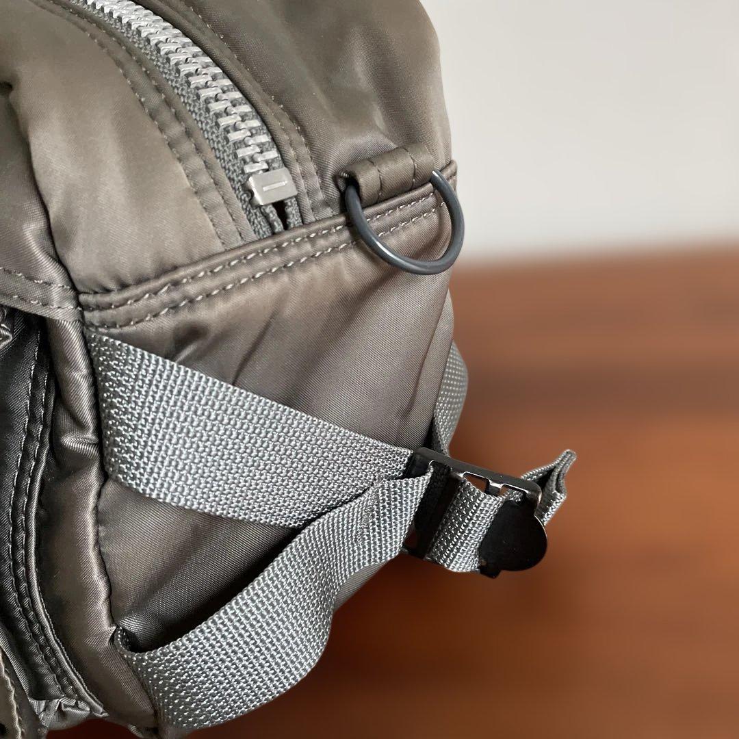 ポーター タンカー ウエストバッグ シルバーグレー 2way - メルカリ