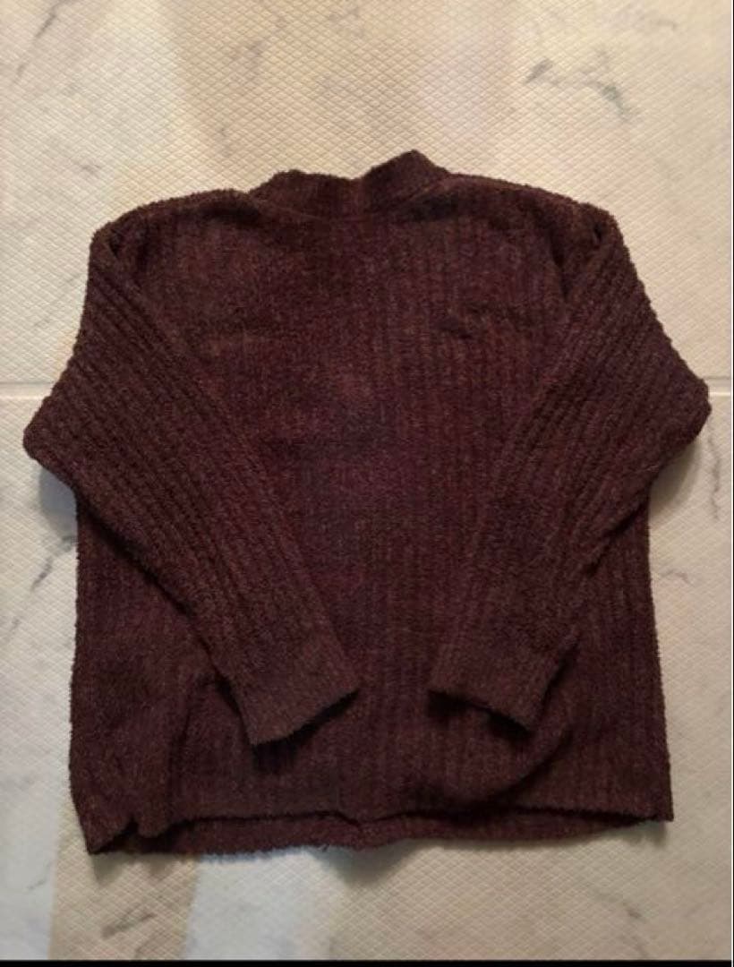 ジェラートピケ ❤︎ ベビモコメランジリブ カーディガン＆パンツ 上下