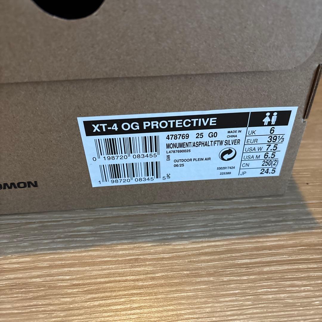 靴 SALOMON XT-4 OG PROTECTIVE 24.5cm