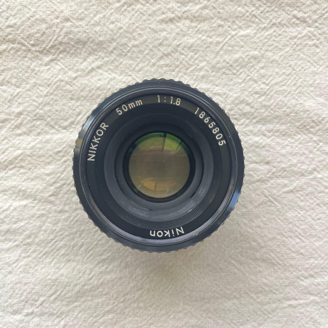 Nikon AI NIKKOR 50mm f/1.8 メタルフード付 - メルカリ
