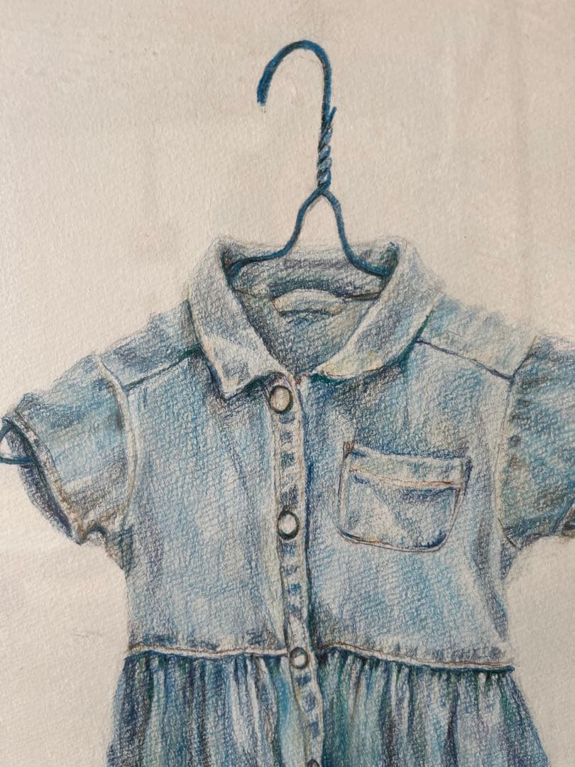 デニムのワンピース