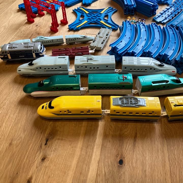 【まとめ売り】プラレール　レール車両セット