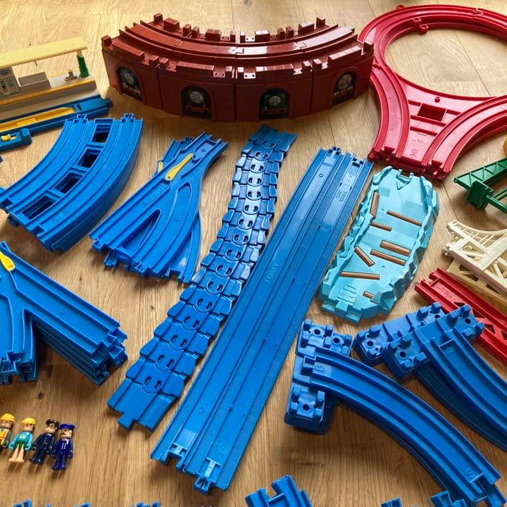 【まとめ売り】プラレール　レール車両セット