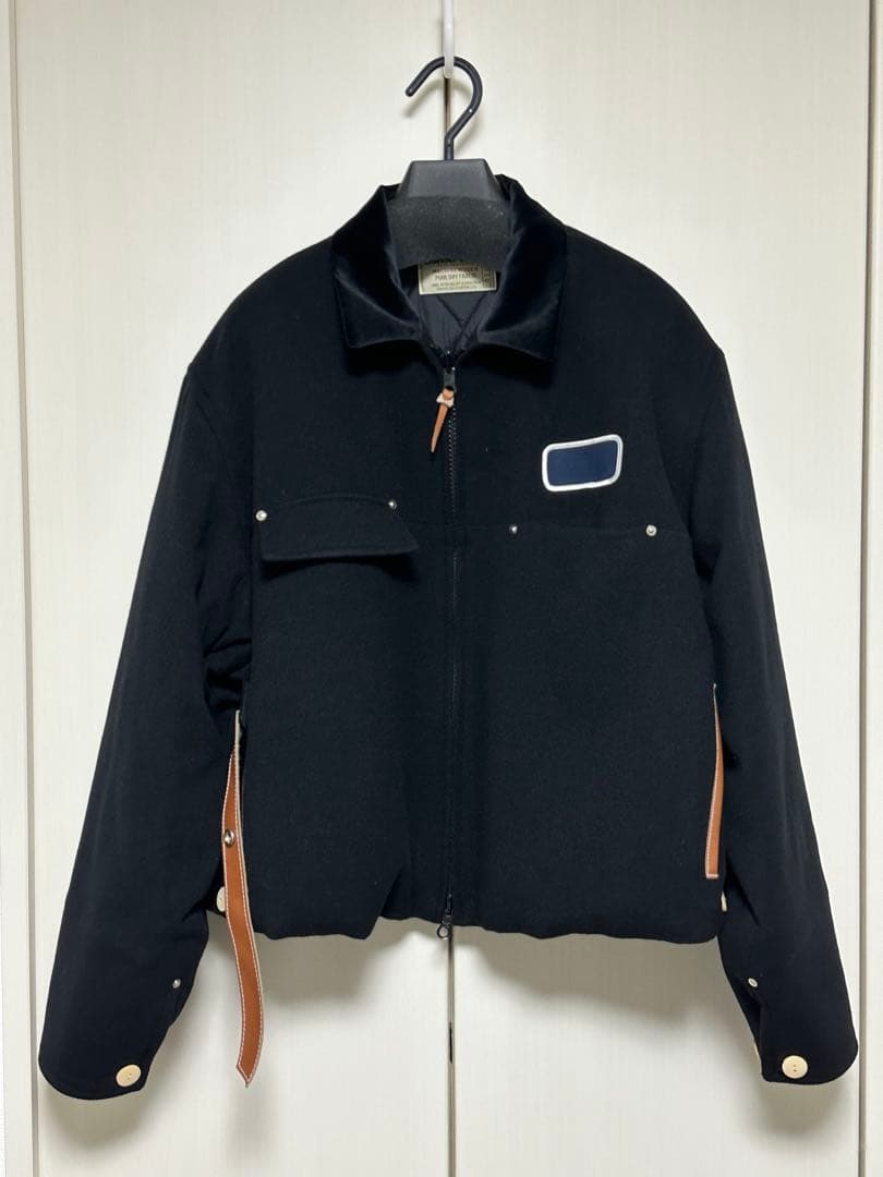 SUNSEA RAKUDA DETROIT JACKET サイズ2 31th SUNSEA 今期31th 即完売 RAKUDA DETROIT Jacket BLACK サイズ2