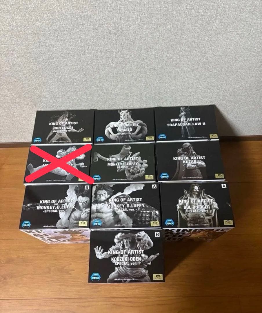 ワンピース KING OF ARTIST 11点セット
