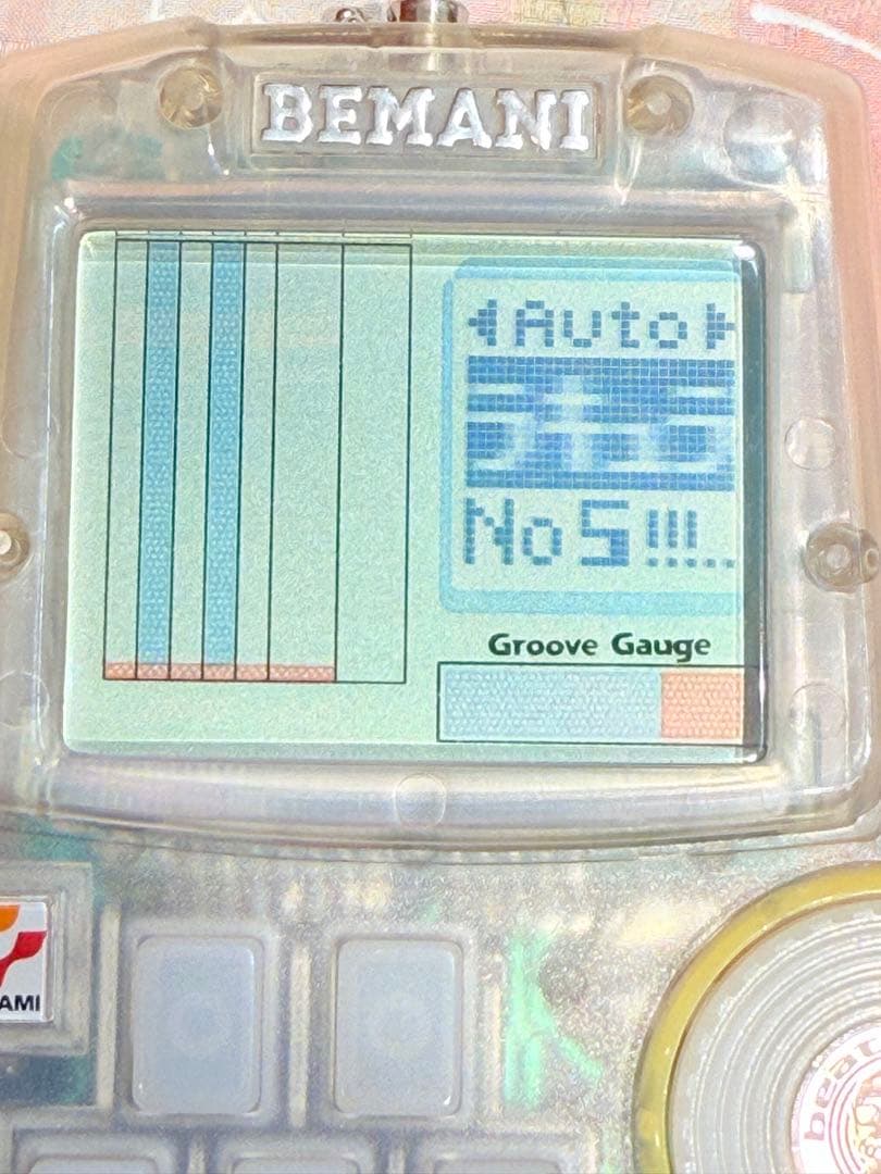 【動作確認済】ビーマニポケット　スケルトン