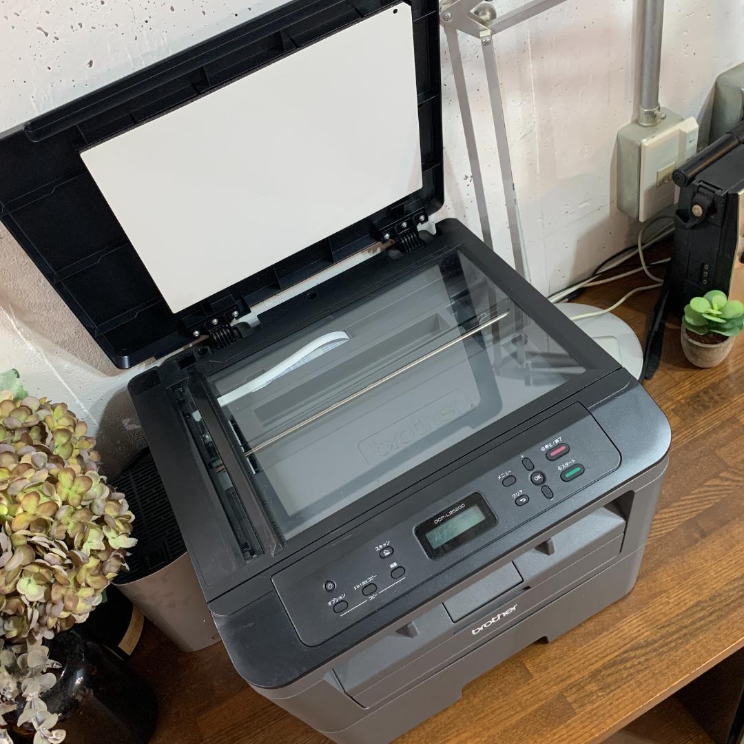 DCP-L2520D brother白黒印刷レーザープリンター 両面印刷可 - メルカリ