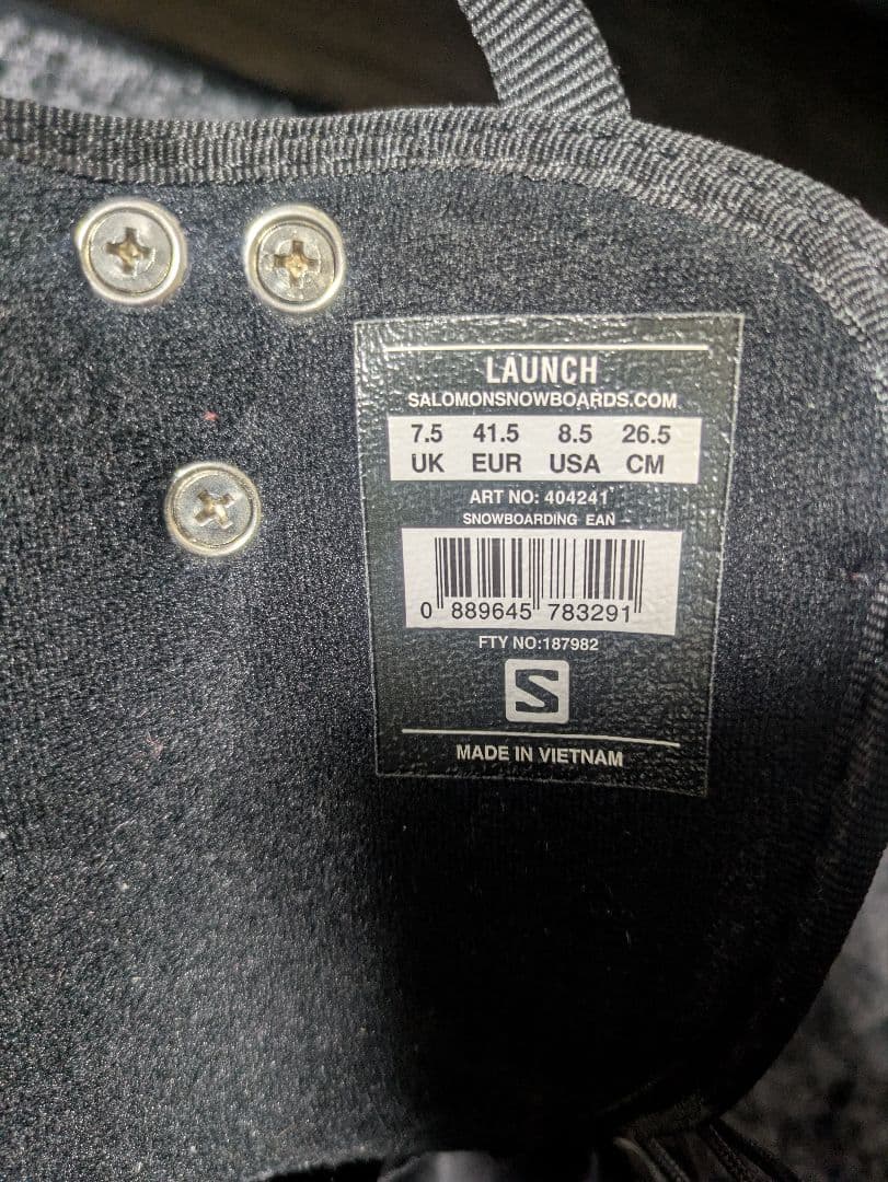 26.5cm サロモン LAUNCH クイックレース SALOMON