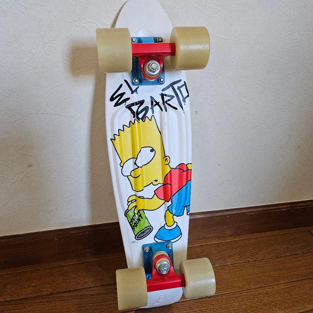 penny×SIMPSONS シンプソンズ ペニー 限定 バート スケボー Penny Simpsons Bart Nickel Skateboard Complete Blue 27