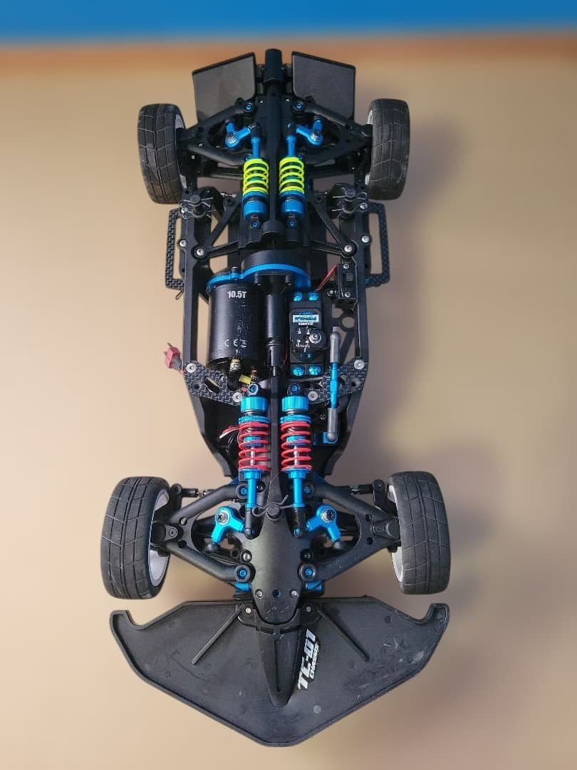 Tamiya TC-01シャーシ フルオプション タミグラ仕様