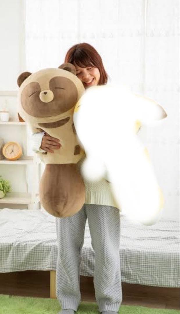 タヌキとキツネ　すやすやフレンド　タヌキ