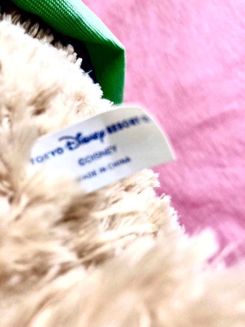 ♡ダッフィー　白タグ　赤い糸　ディズニーベア