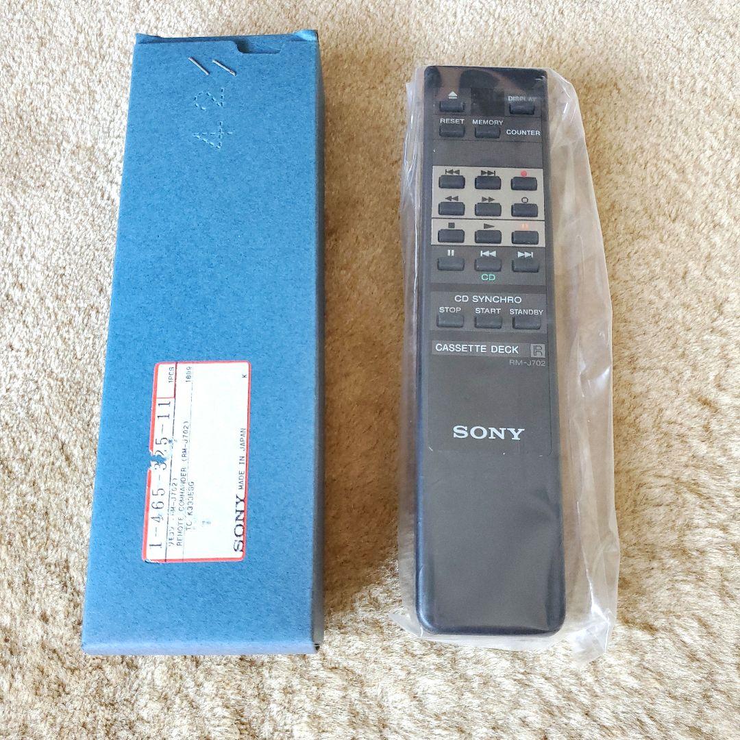 SONY RM-J702 ソニー純正リモコン　【新品未開封】　箱付き　レア 楽天市場】ソニー リモコン rm－jd027の通販