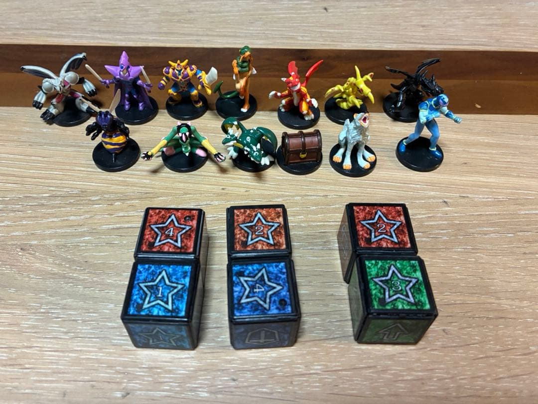 遊戯王ダンジョンダイスモンスターズ まとめ売り フィギュア ダイス カード