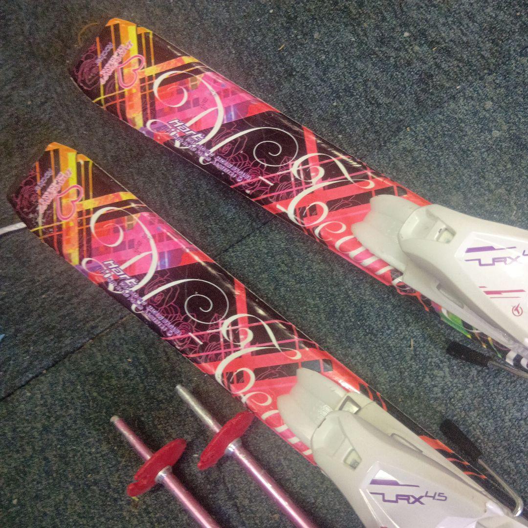 メンテナス済…ジュニア用 140cmHartスキー…靴24cm - メルカリ