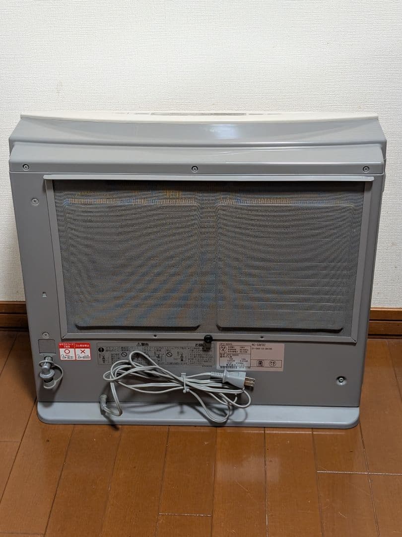 ノーリツ　ガスファンヒーター 都市ガス 5.8kw NC-58FBT ～21畳