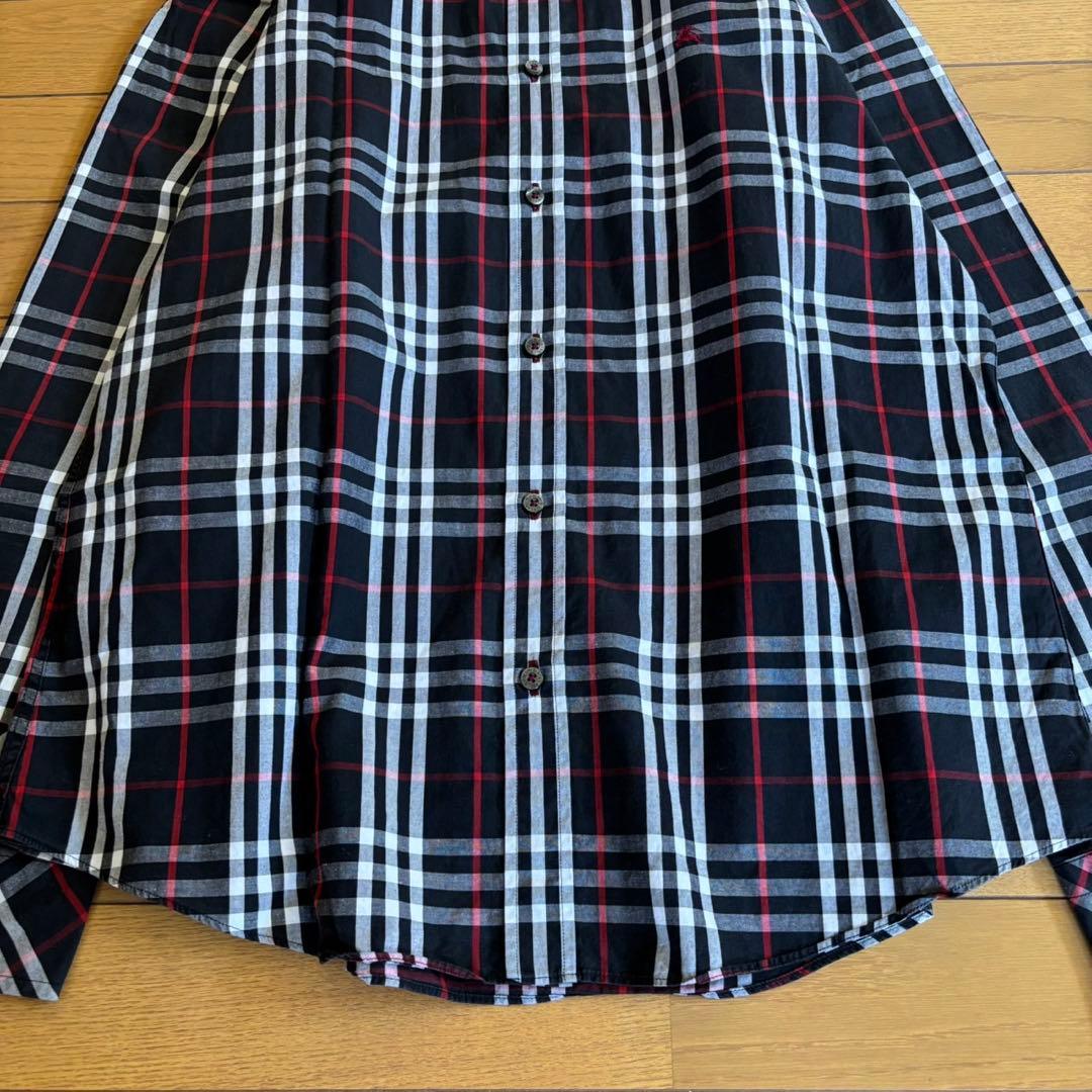 BURBERRY BLACK LABEL ノバチェック 長袖シャツ サイズ3 - メルカリ