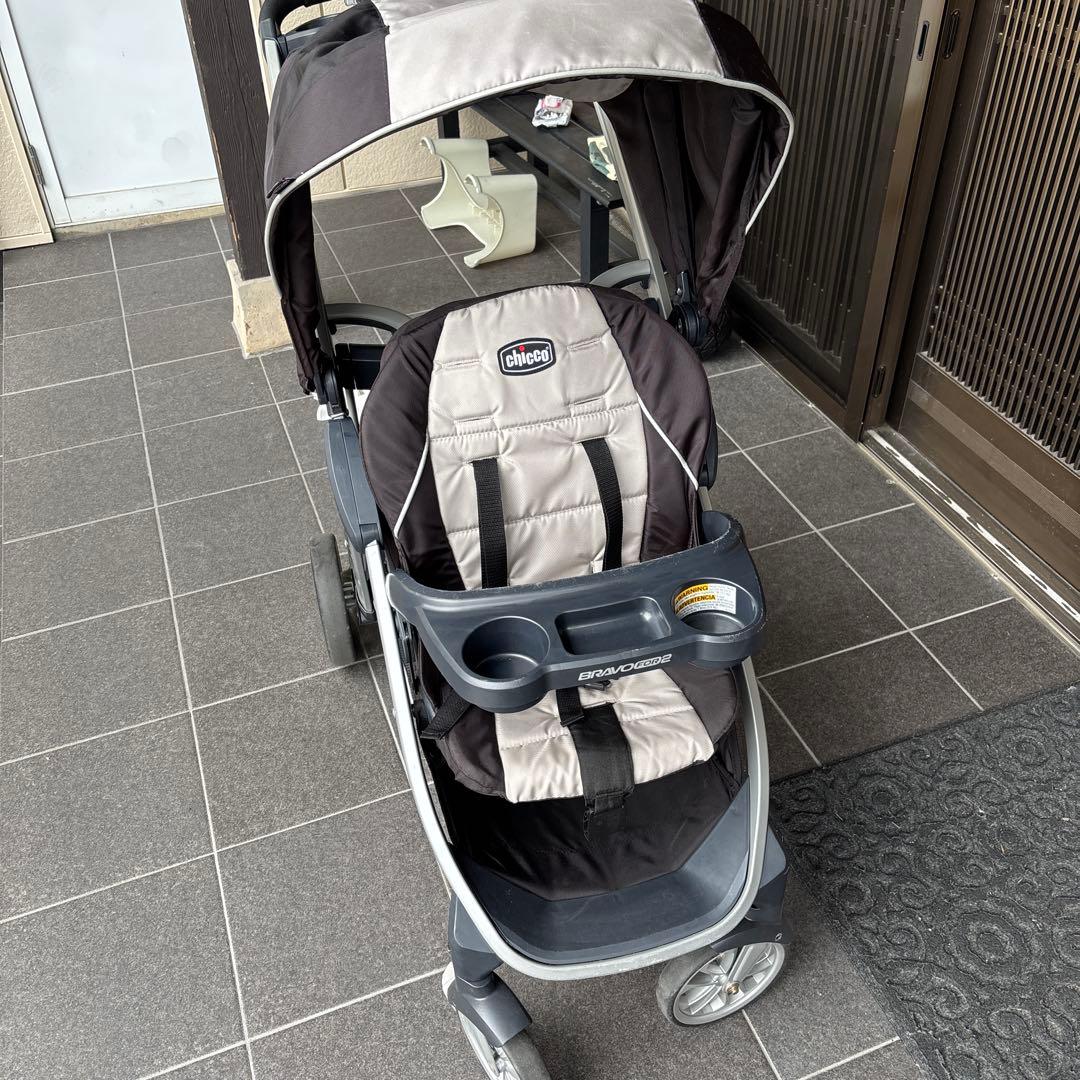 本当に 安いベビー・キッズ - Chicco 二人乗りベビーカー シャンパン