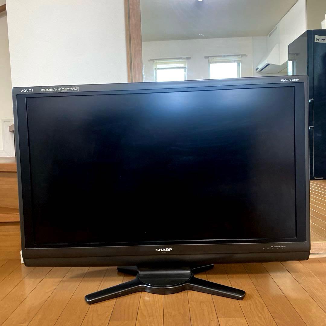 シャープSHARP AQUOS LC-40AE7 世界の亀山 リモコン付き - メルカリ