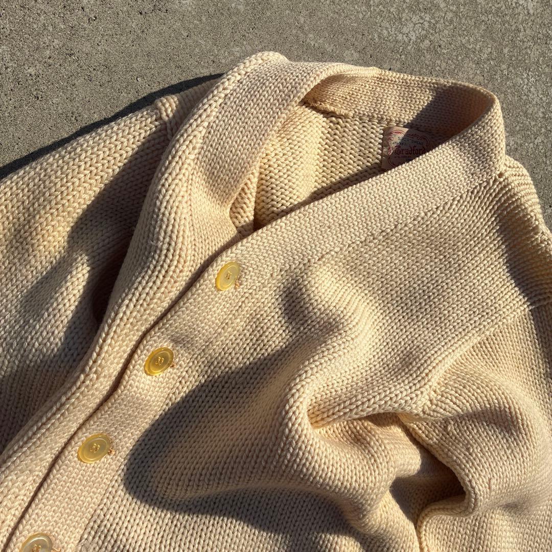 専用 50s vintage Bradford 肉厚 knit cardigan - メルカリ