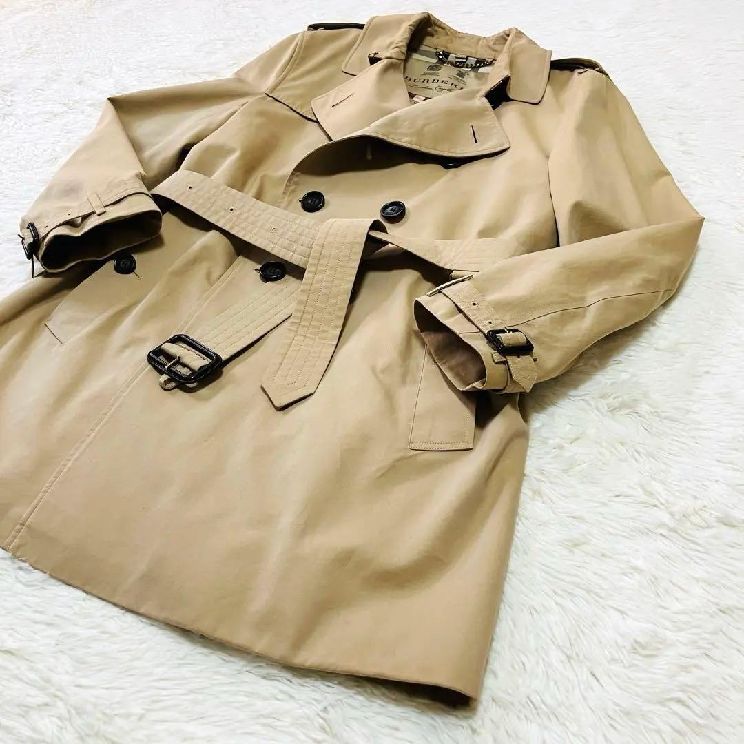 バーバリー ケンジントン トレンチコート メンズ ハニーベージュ