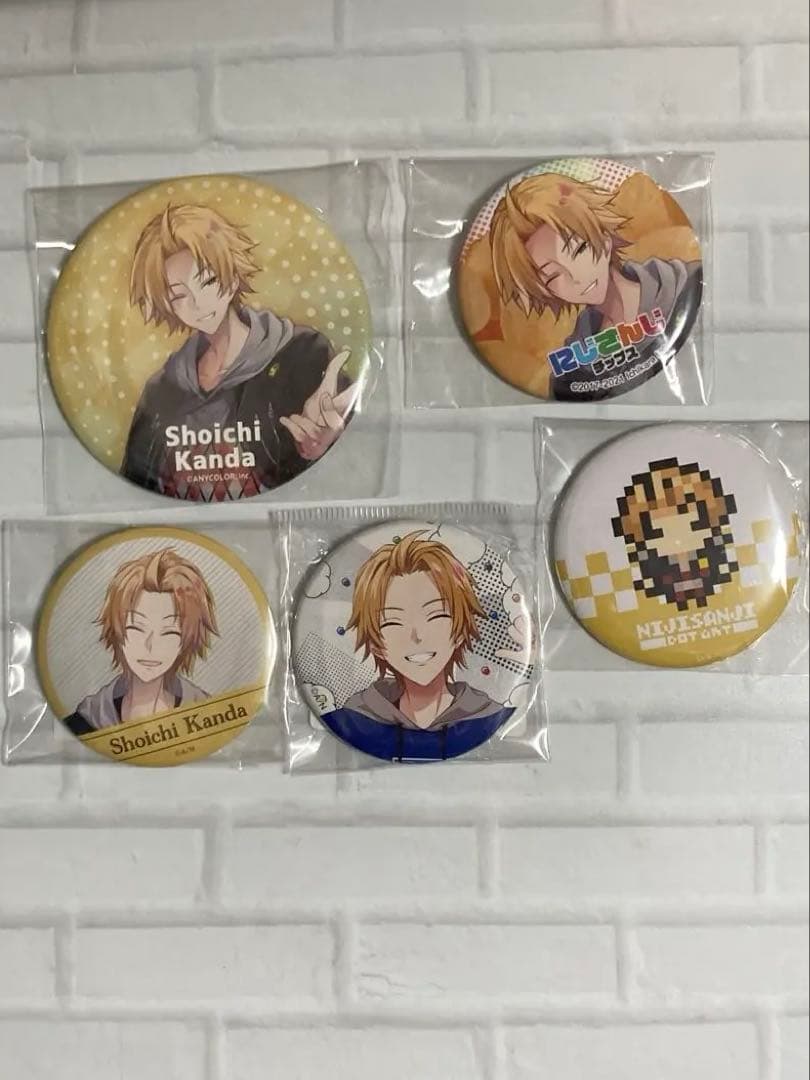 にじさんじ 神田笑一 缶バッジ まとめ売り - メルカリ