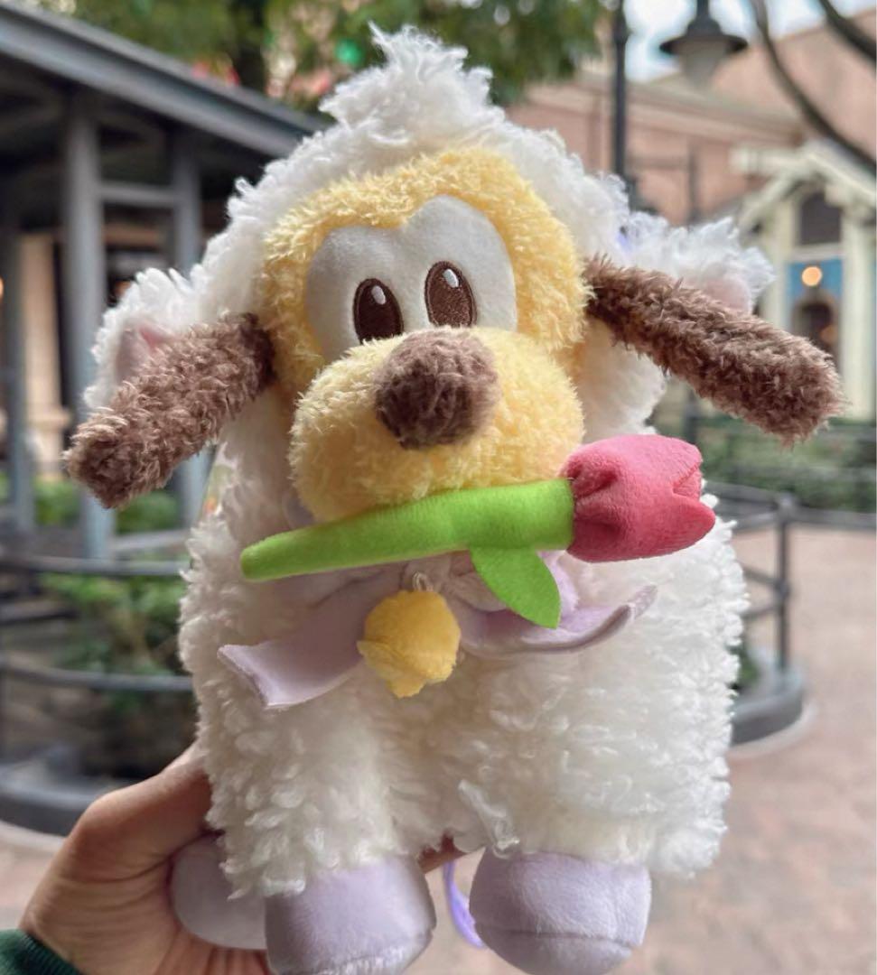 豆　上海ディズニー　イースター　プルート