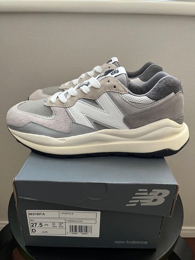未使用　限定品　new balance M5740TA 27.5㎝ New Balance 57/40 'Grey Day' M5740TA