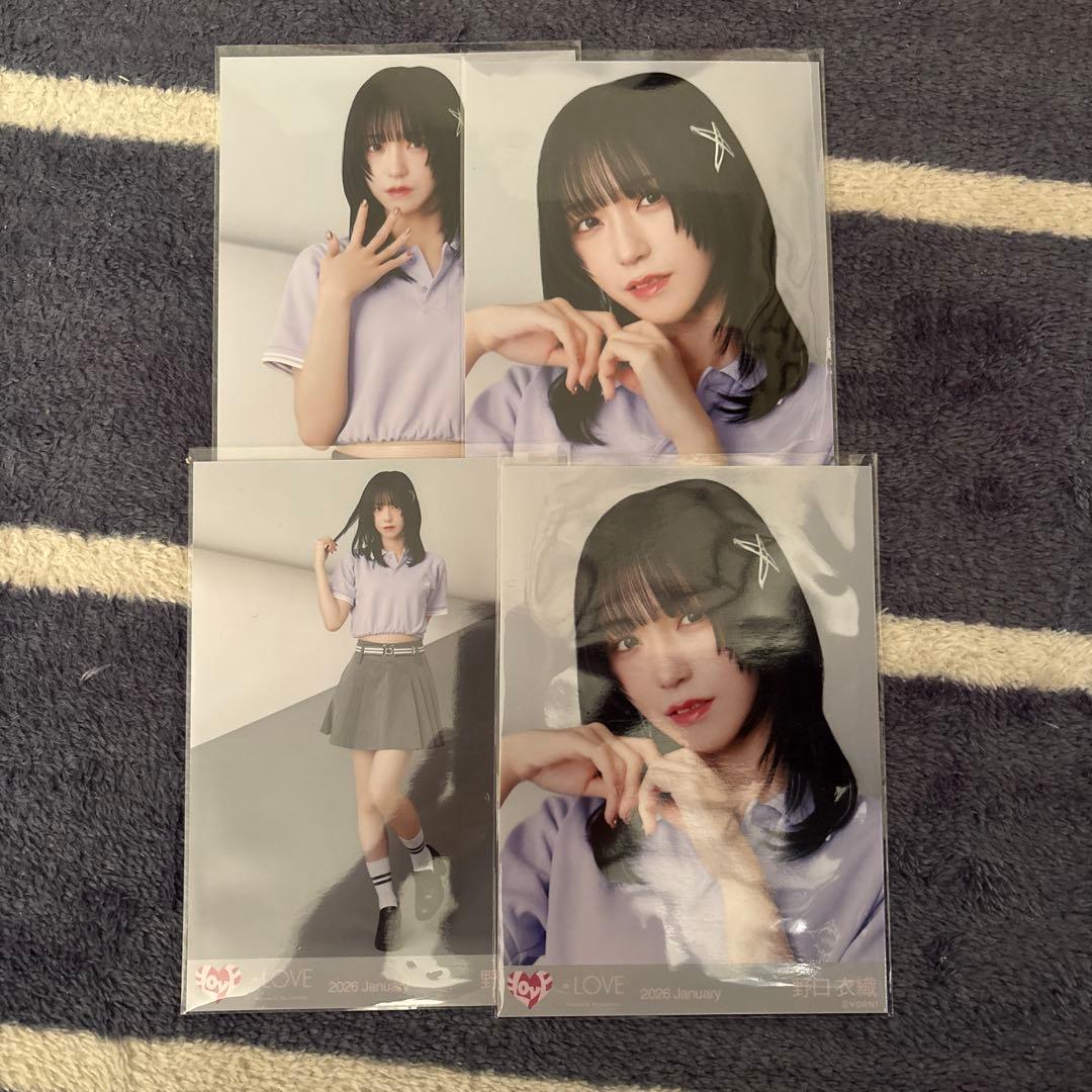 LOVE イコラブ 野口衣織 個別ポロシャツ生写真 コンプ - メルカリ