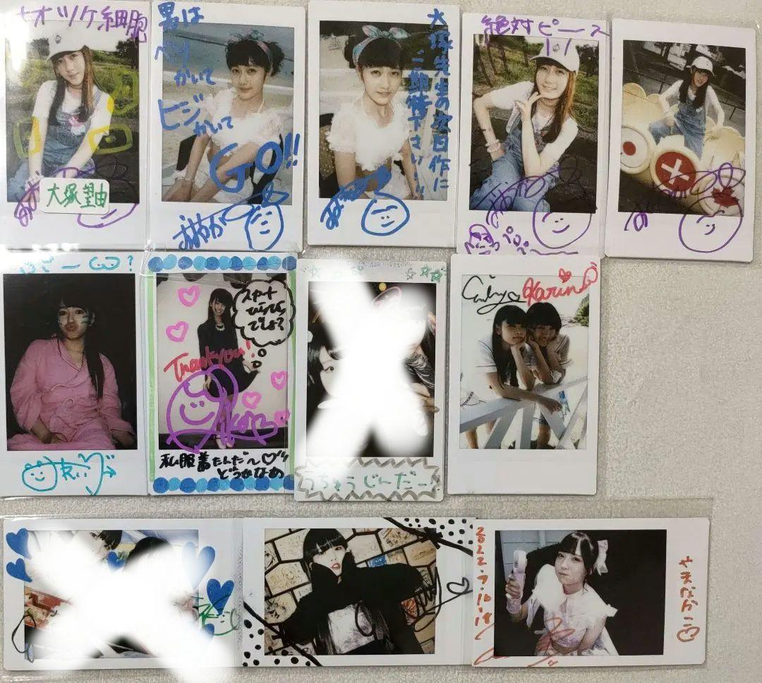 虹のコンキスタドール　直筆サイン入りチェキ　ブロマイド