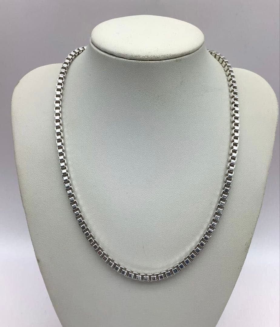 ティファニー ベネチアン チェーンネックレス シルバー925 - メルカリ