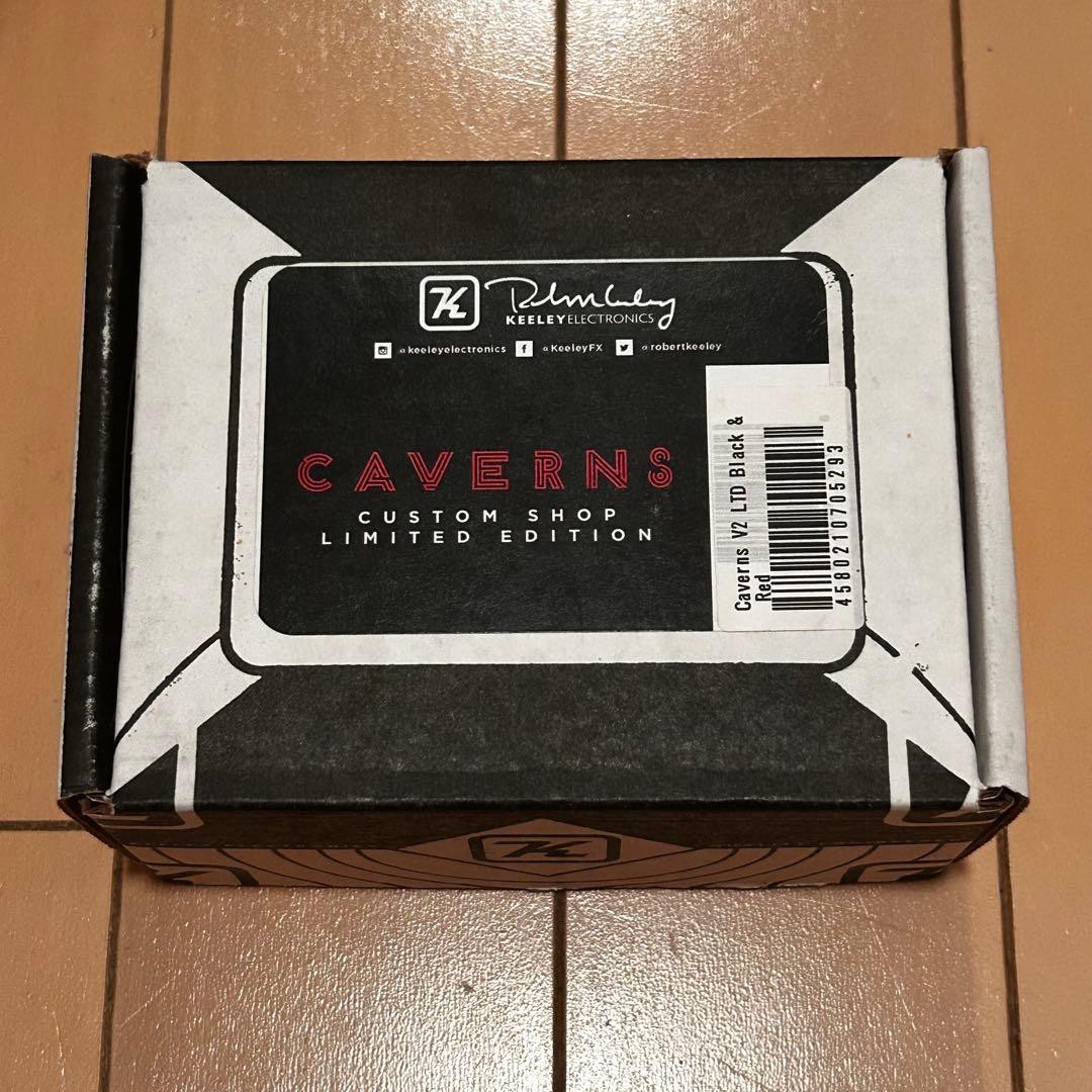 【限定価格】Keeley Caverns V2 BLACK&RED