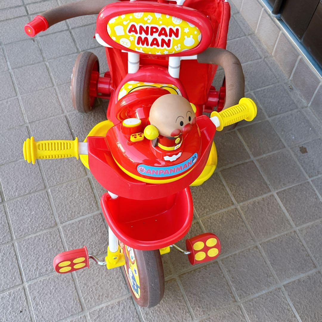 アンパンマン 三輪車 デラックス - メルカリ
