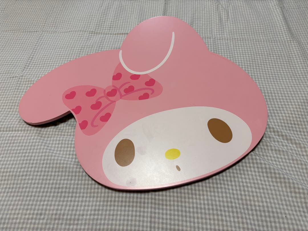 平成レトロ★ サンリオ　マイメロディ　フェイス　ミニ　テーブル　レア　マイメロ