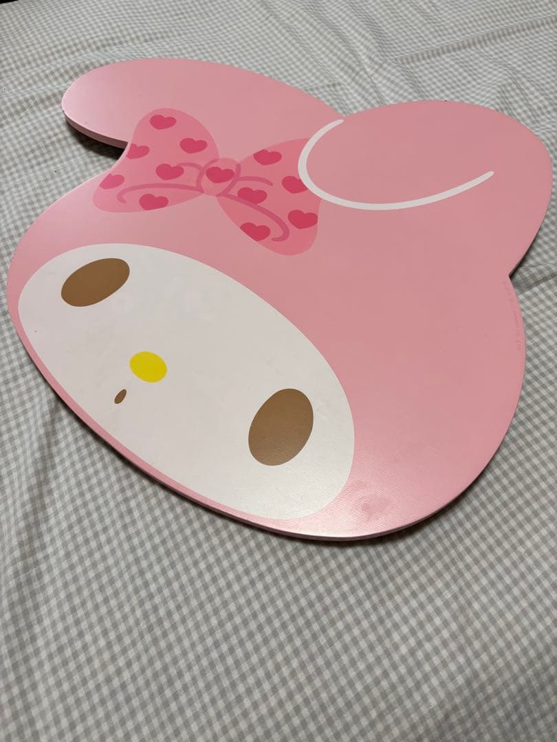 平成レトロ★ サンリオ　マイメロディ　フェイス　ミニ　テーブル　レア　マイメロ