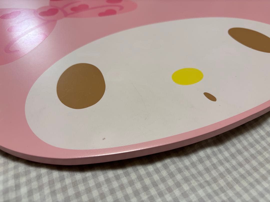 平成レトロ★ サンリオ　マイメロディ　フェイス　ミニ　テーブル　レア　マイメロ