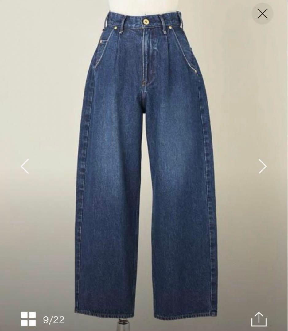 conte 辺見えみり 別注upper hights タックデニムパンツ UN - メルカリ