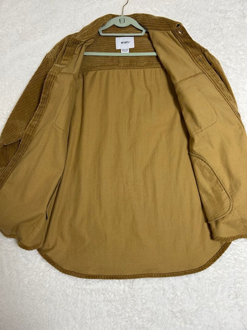 WTAPSダブルタップス 2021AW CORDUROY コーデュロイ シャツ - メルカリ