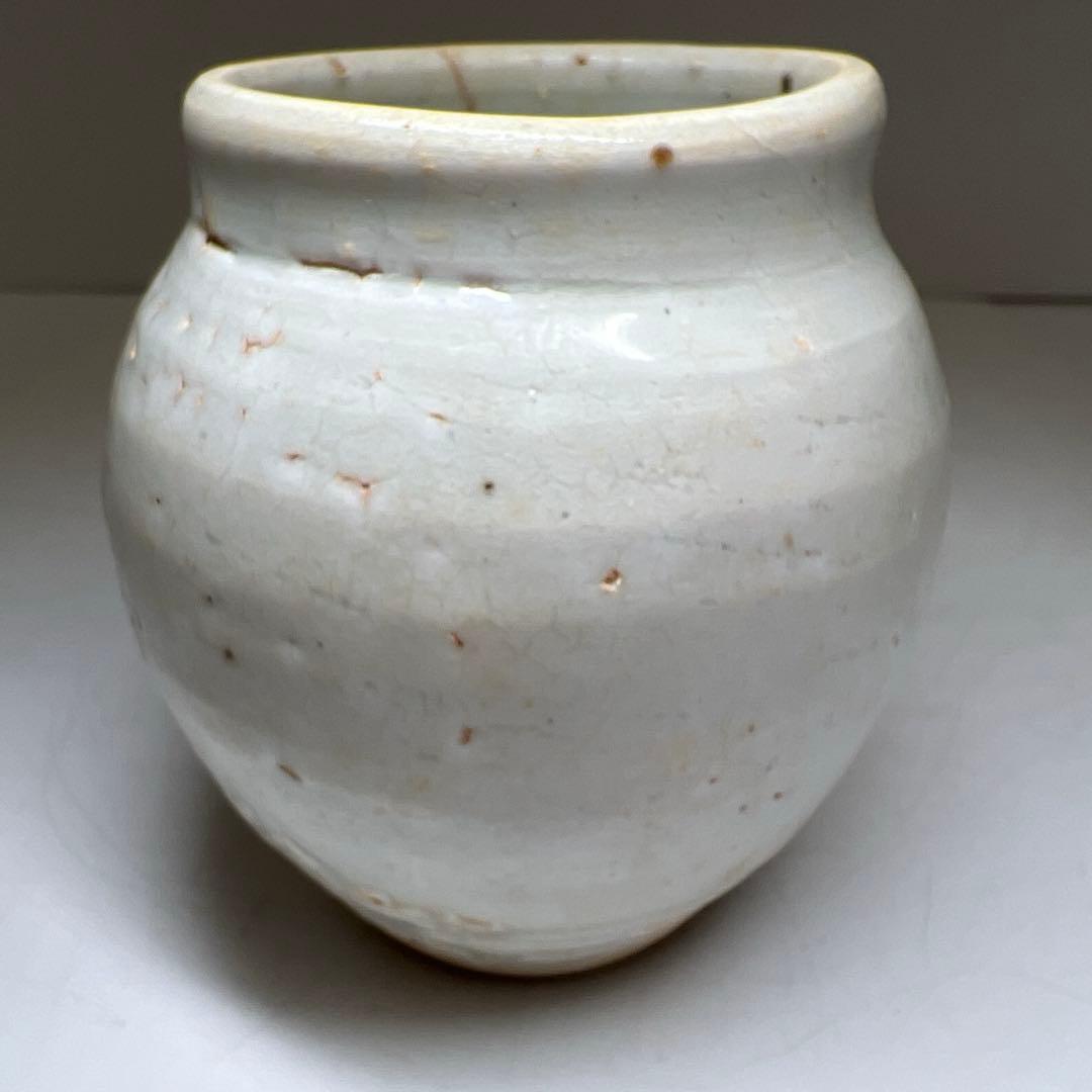 時代 白磁壺 高さ約10.5㎝ 東Y8-0224② - メルカリ