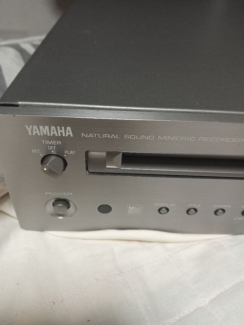 超貴重！Yamaha MDプレーヤー MDX-9 - 録音機能付き・ - メルカリ