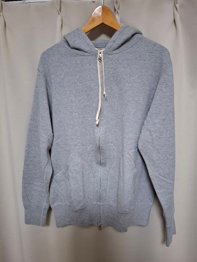 Ｍ*様 Two Moon　 パーカー A44/46 　グレー 楽天市場】TWO MOON トゥームーン パーカー 両V丸胴スウェットパーカー