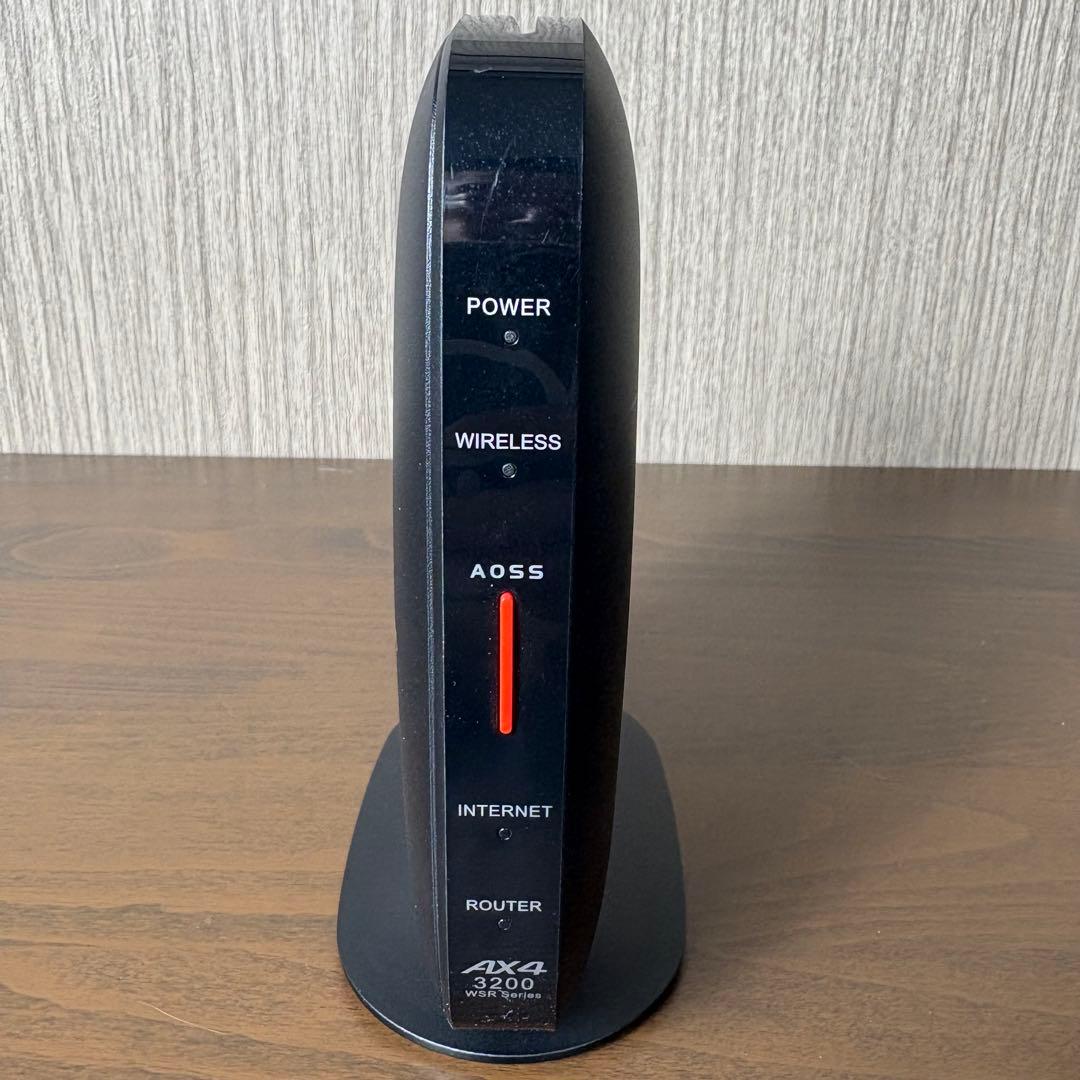 BUFFALO 無線LAN Wifiルーター WSR-3200AX4S-BK - メルカリ