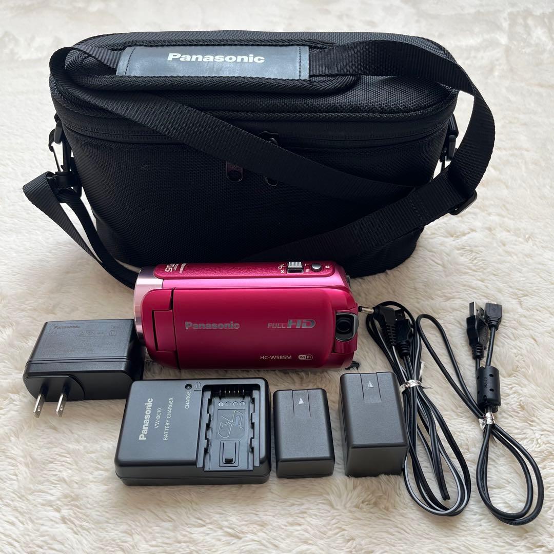 Panasonic HC-W585M ビデオカメラ 64GB内蔵 ピンク デジタルハイビジョンビデオカメラ HC-W585Mを発売 | 個人向け商品