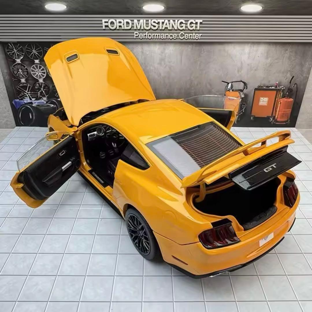 1:18 マスタング GT ワイドボディ改造キット シミュレーション合金車モデル